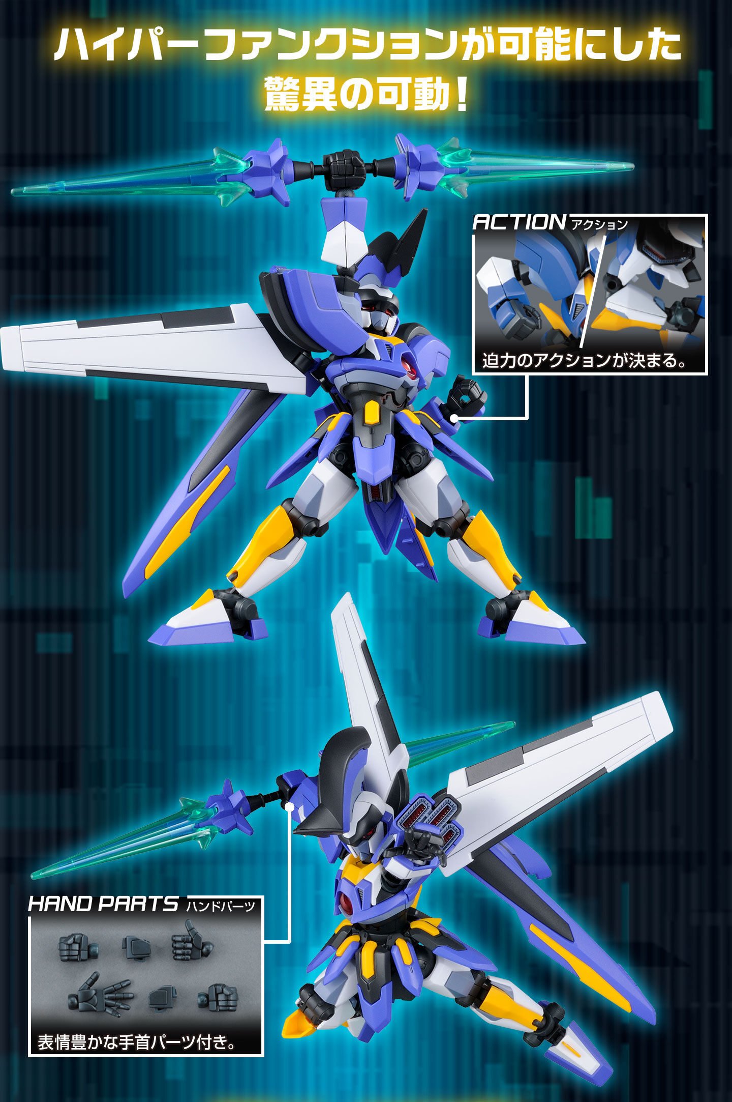 ハイパーファンクション LBXオーディーン｜プレミアムバンダイ