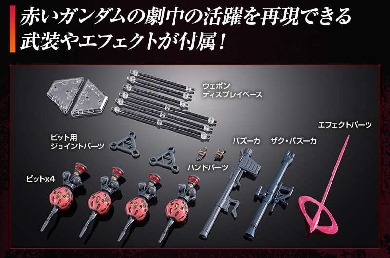 HG 1/144 �Ԃ��K���_���p �g���Z�b�g