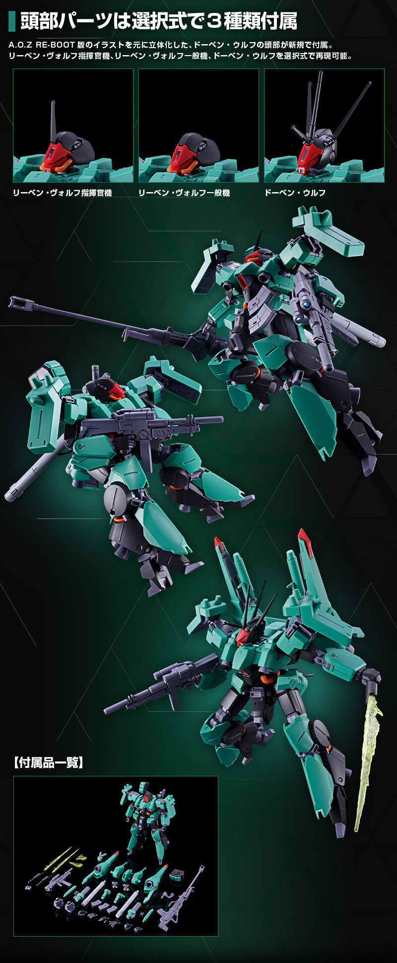 HG 1/144 ���[�x���E���H���t (�X�y�[�X�E�E���t���d�l)(A.O.Z RE-BOOT��)