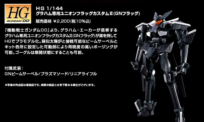 HG00 1/144 SVMS-01X Graham Aker's Union Flag Custom Ⅱ(GN Flag)