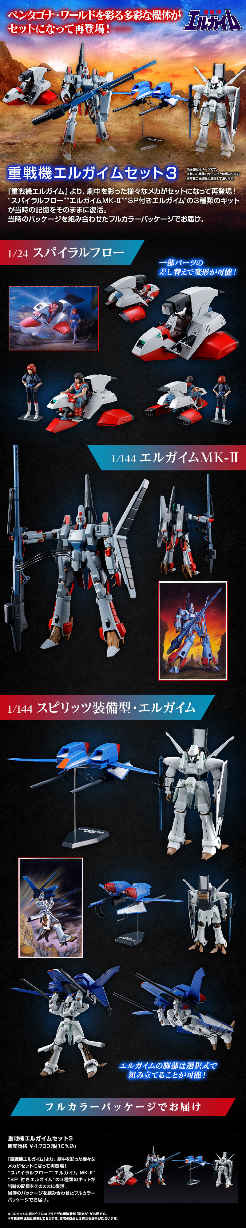 重戦機エルガイムセット 3