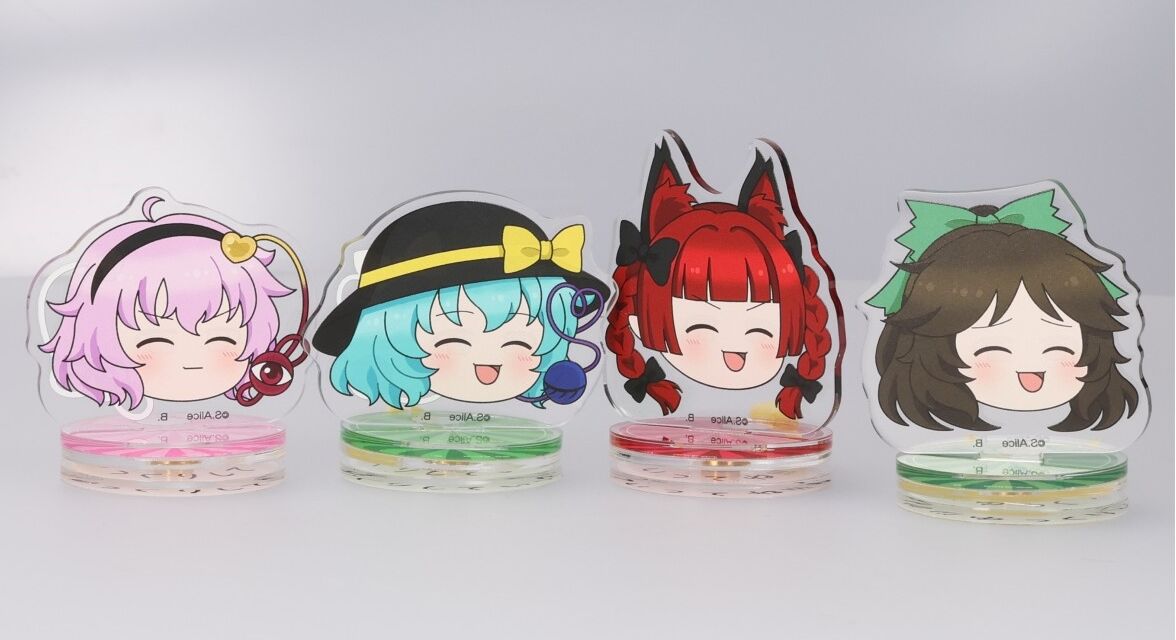 東方Project アクリルスタンド 5種セット 匿名配送 東方Project アクリルスタンド 5種セット 匿名配送 東方Project