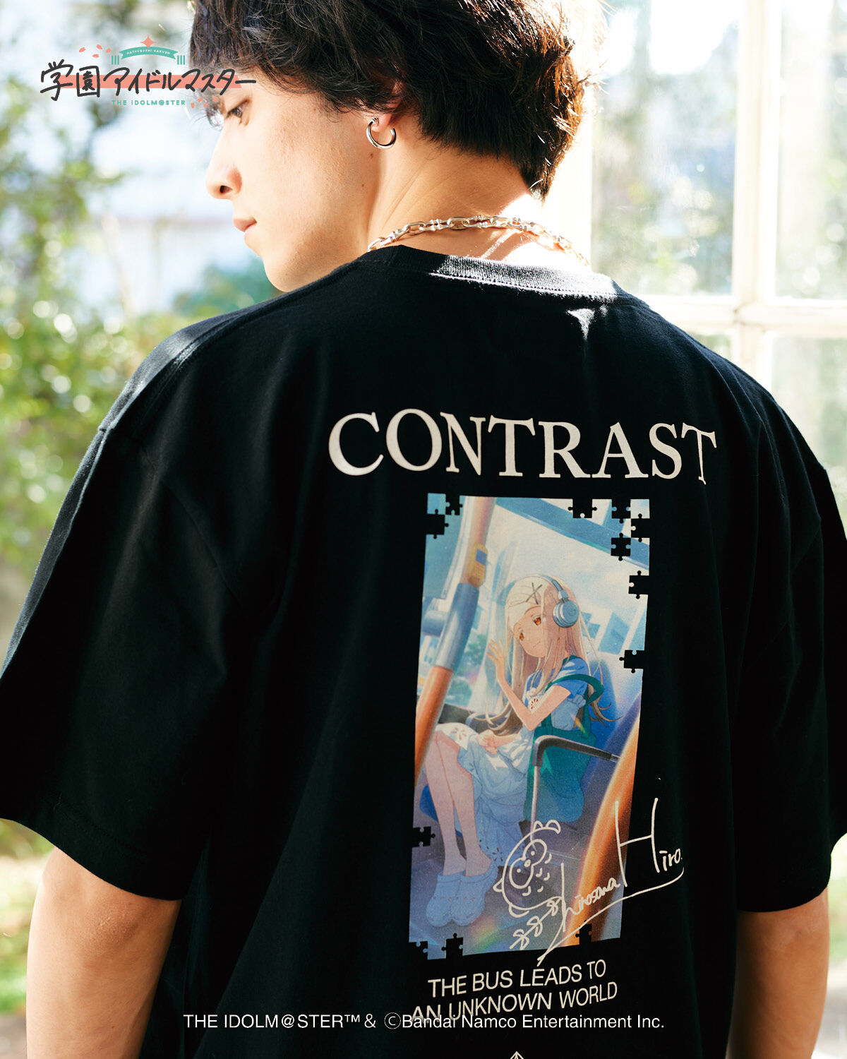 学園アイドルマスター×gladgarb CONTRAST BLOUSON(全1種