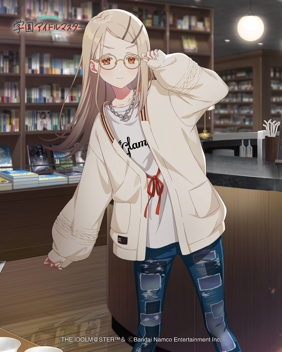 学園アイドルマスター×gladgarb CONTRAST BLOUSON(全1種
