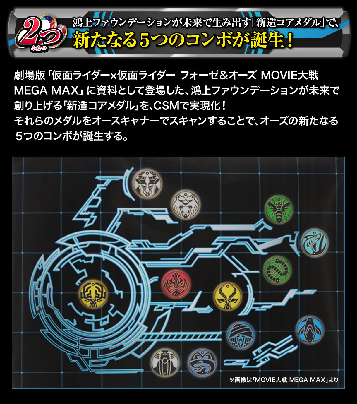 仮面ライダーオーズ☆CSMオーズベルト