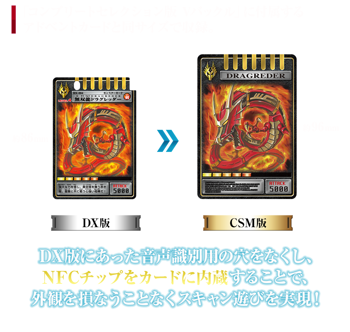 抽選販売】COMPLETE SELECTION MODIFICATION V BUCKLE & DRAGVISOR