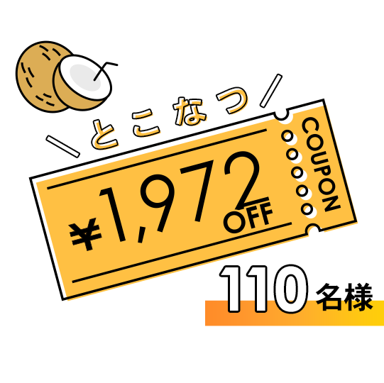 1,972円OFF 110名様