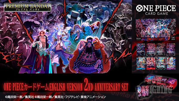 ONE PIECE J[hQ[ English 2nd Anniversary set