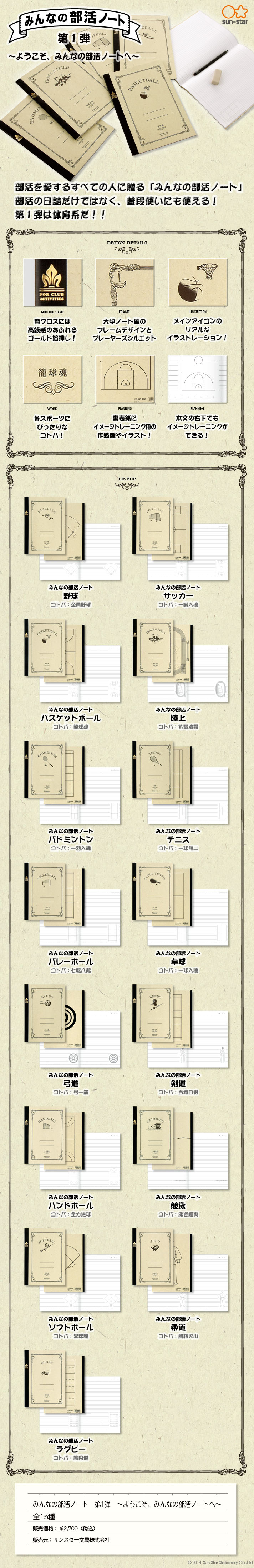 サンスター文具 みんなの部活ノート ハンドボール 30冊