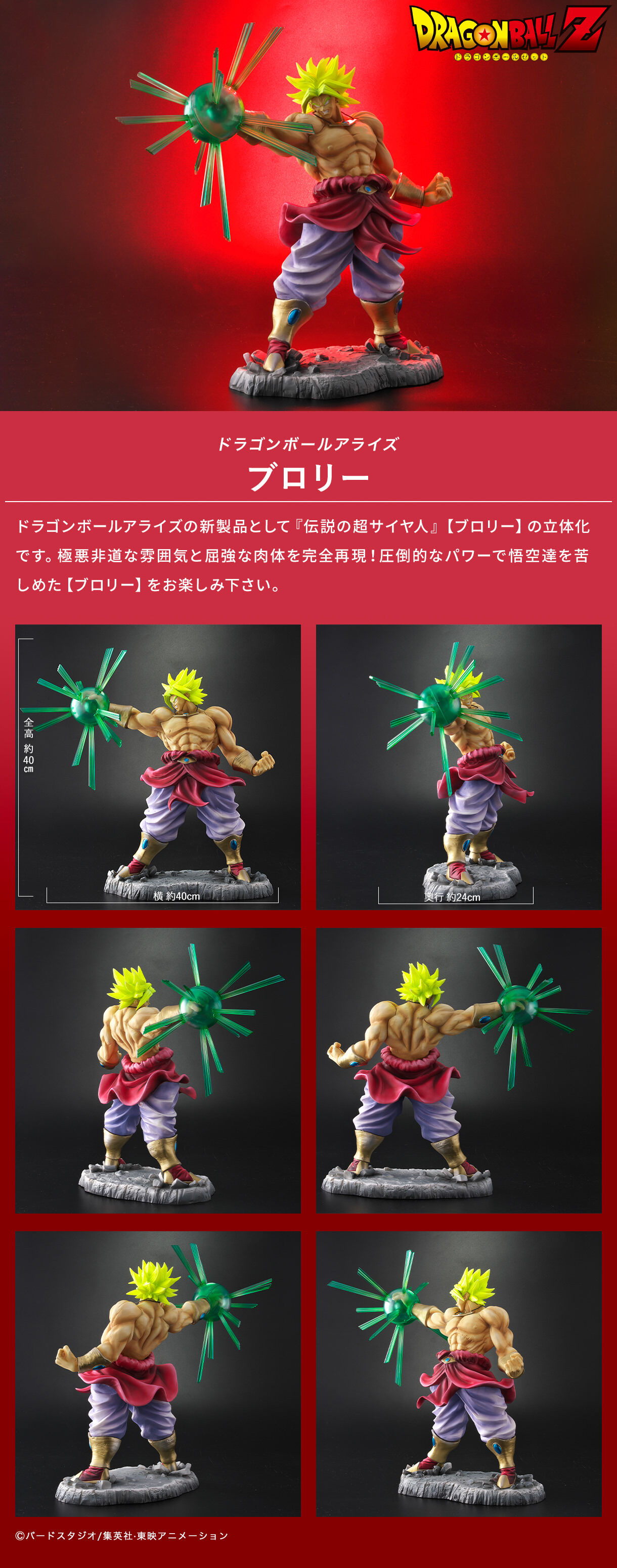 ドラゴンボールアライズ ZEEM ジーマ 限定 ブロリー 孫悟空 | sd1