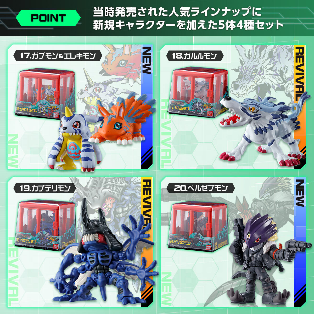 デジモンアドベンチャー ザ デジモン New Collection Vol 4 デジモンアドベンチャーシリーズ 趣味 コレクション バンダイナムコグループ公式通販サイト