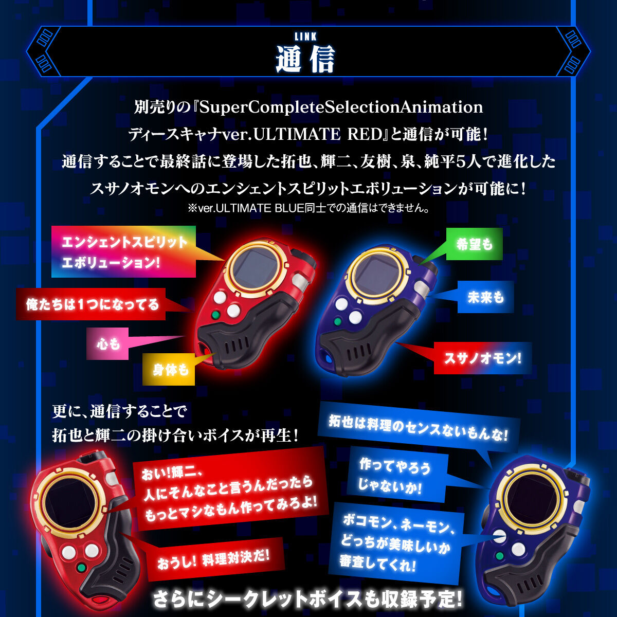 【特価再入荷】ディースキャナver.ULTIMATE RED & BLUE その他