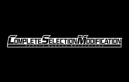 COMPLETE SELECTION MODIFICATION