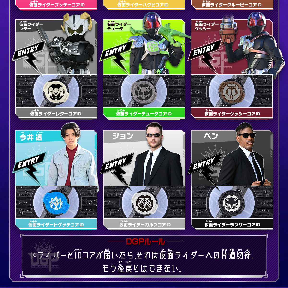 Kamen Rider Geats Kamen Rider Core ID Set 02
