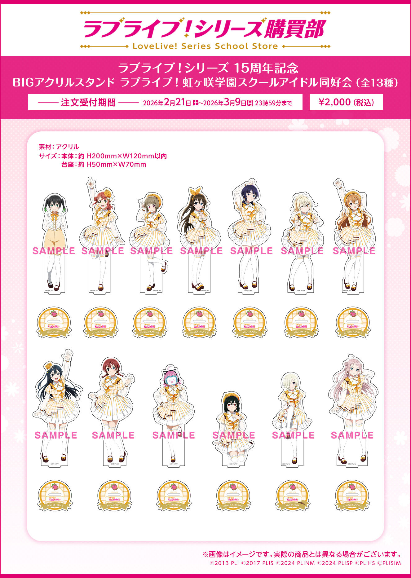 ���u���C�u�I�V���[�Y 15���N�L�O BIG�A�N�����X�^���h ���u���C�u�I������w���X�N�[���A�C�h�����D��i�S13��j