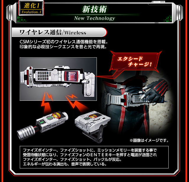 限定品】 仮面ライダー555 ファイズギア CSM asakusa.sub.jp