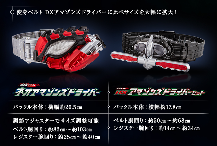 赤字超特価2024仮面ライダーアマゾンズ★変身ベルト DXアマゾンズドライバーセット★プレミアムバンダイ★石森プロ・東映 仮面ライダーアマゾン