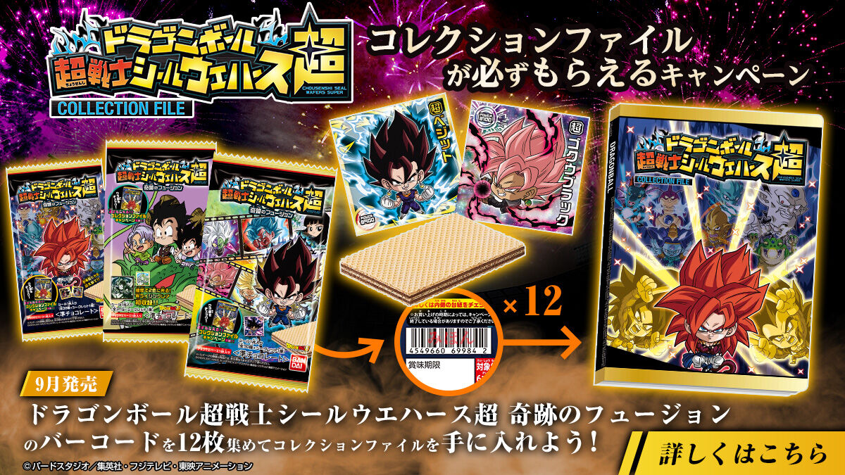 ドラゴンボール 超戦士シール ウエハース超 2弾 奇跡のフュージョン 全31種