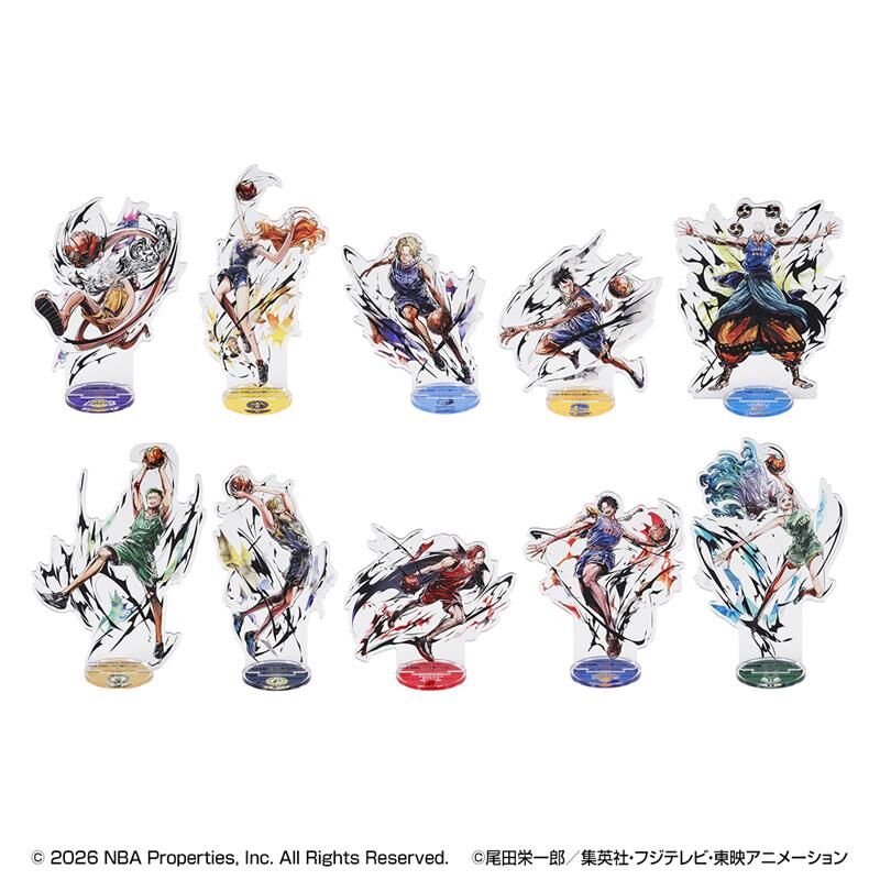 �y���I�̔��zONE PIECE �~ NBA Acrylic Stand
