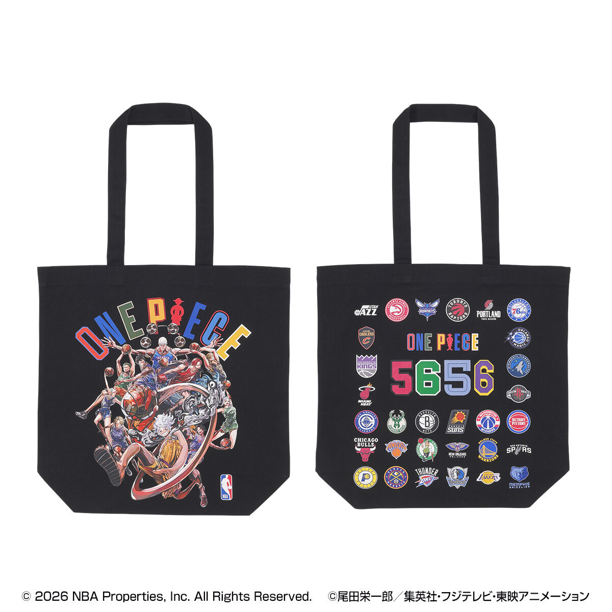 �y���I�̔��zONE PIECE �~ NBA Tote Bag