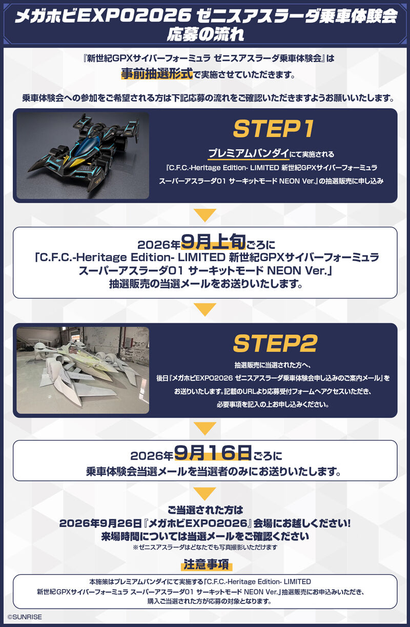 抽選販売】C.F.C.-HE- LIMITED 新世紀GPXサイバーフォーミュラ