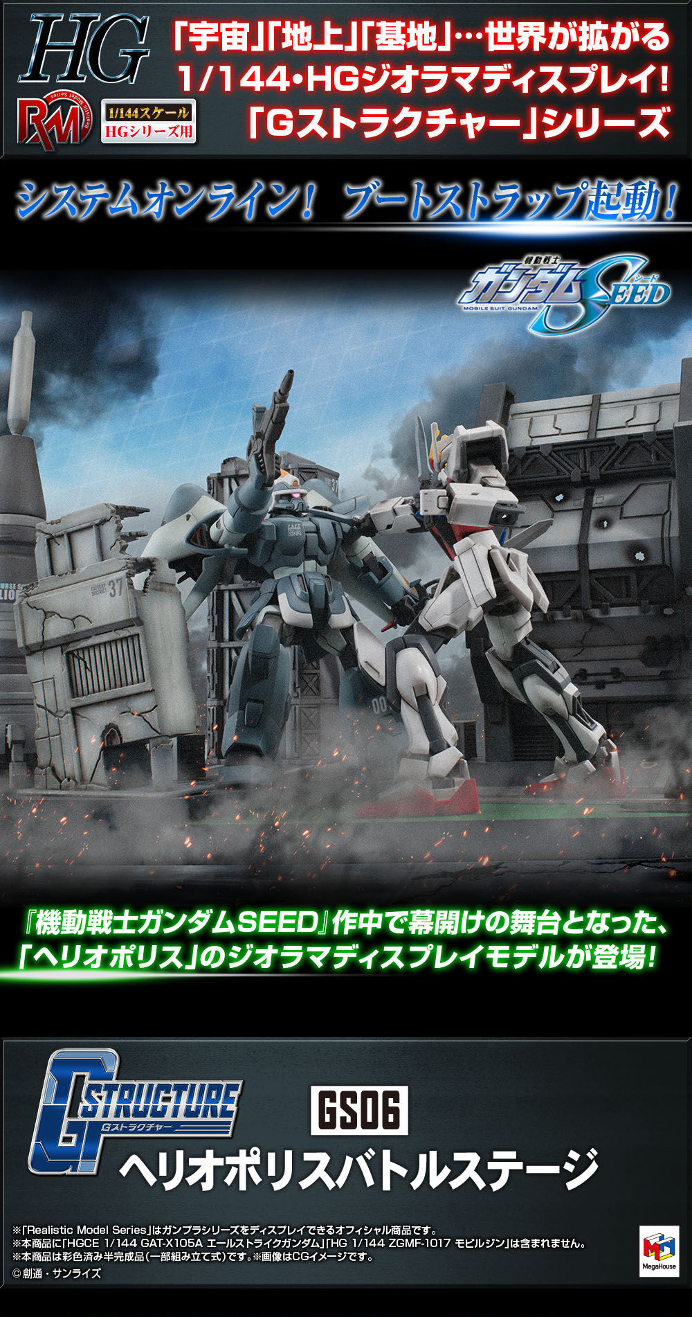 Realistic Model Series 機動戦士ガンダムSEED（1/144HGシリーズ用） G