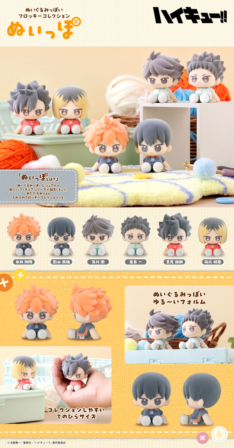 ぬいっぽ ハイキュー!! セット | ハイキュー!! フィギュア | アニメ