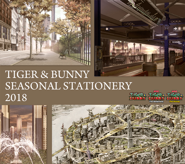 TIGER ＆ BUNNY 2018年 クリップボードカレンダー （単品販売／特典