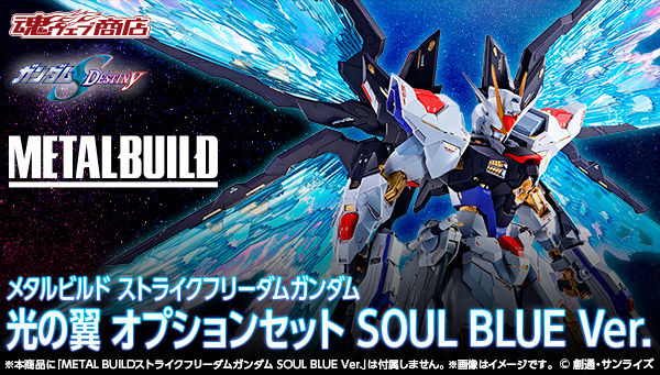 METAL BUILD ストライクフリーダムガンダム 光の翼オプションセット