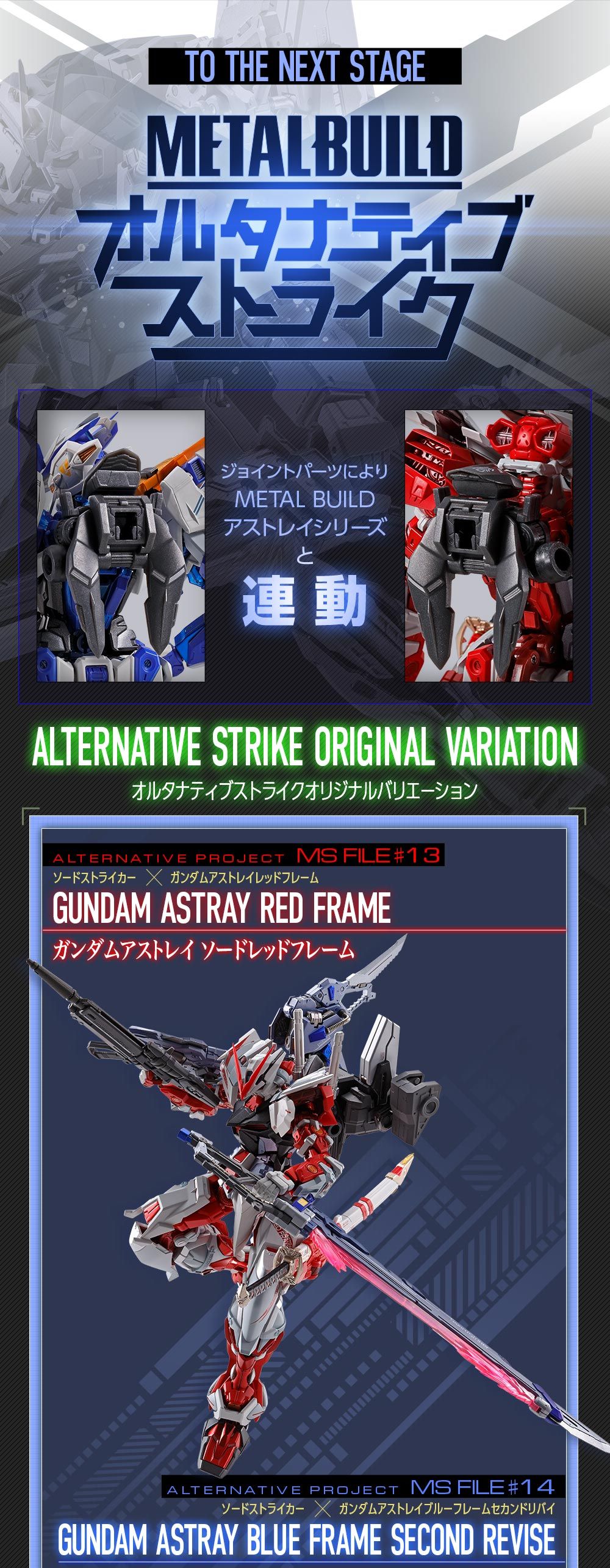 Metal Build AQM/E-X02 Sword Striker for Gundam Seed Series