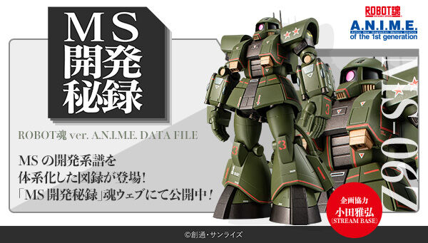 ROBOT魂 ＜SIDE MS＞ MS-06Z サイコミュ試験用ザク ver. A.N.I.M.E.