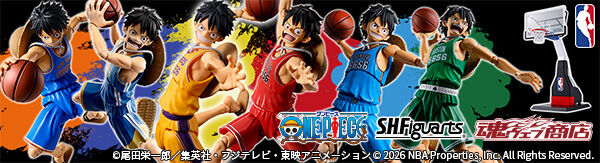 S.H.Figuarts ONE PIECE×NBA モンキー・D・ルフィ -NEW YORK KNICKS