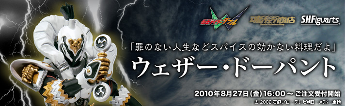 ウェザード S.H.Figuarts 仮面ライダー Ｗ ダブル ウェザー Rナスカ