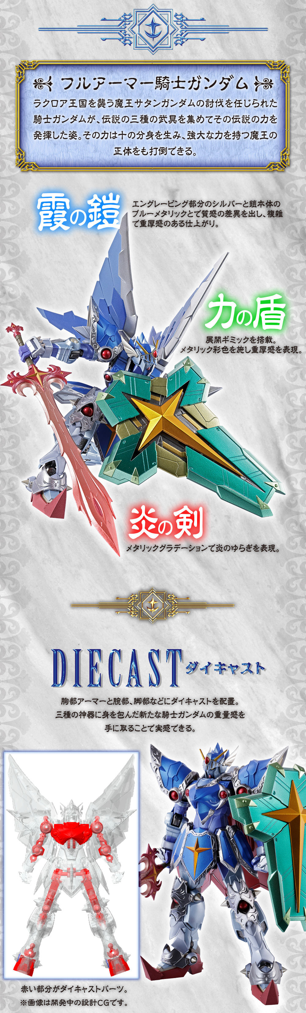 抽選販売】METAL ROBOT魂 ＜SIDE MS＞ フルアーマー騎士ガンダム