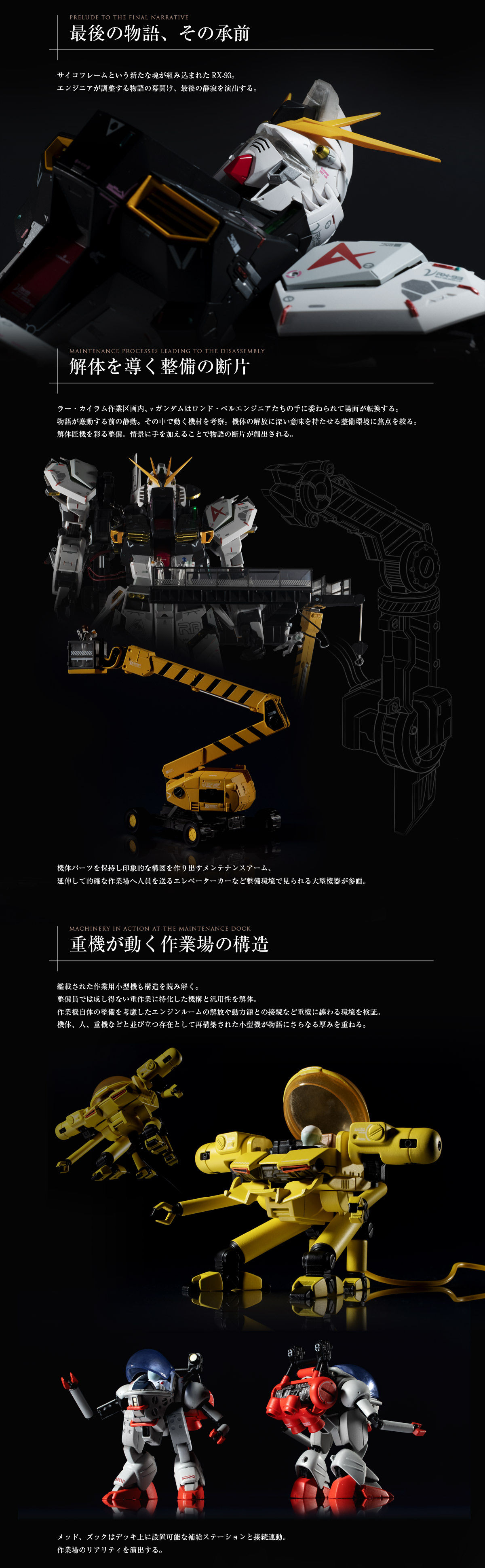 METAL STRUCTURE 解体匠機 RX-93 νガンダム専用オプションパーツ ロンド・ベルエンジニアズ