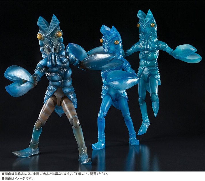 魂ウェブ商店限定 S.H.Figuarts(フィギュアーツ) バルタン星人 分身体セット(3体セット) ウルトラマン 完成品 可動フィギュア バンダイ