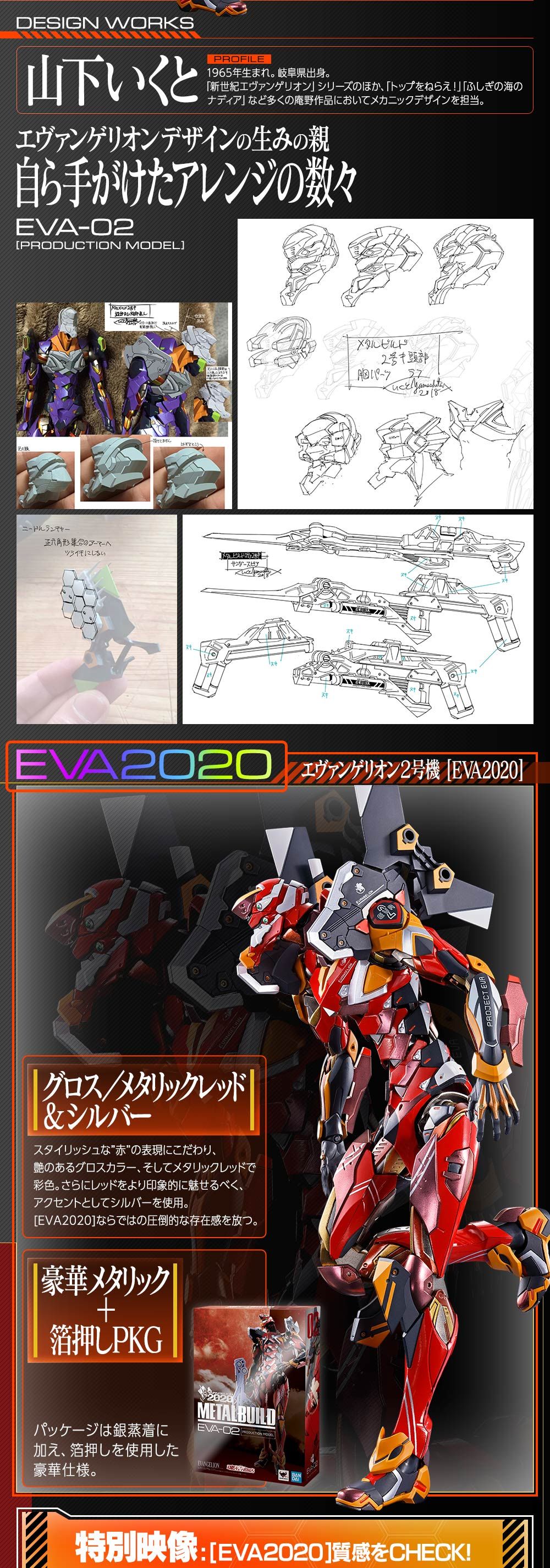Metal Build Multipurpose Humanoid Decisive Weapon,Artificial Human Evangelion Production Model-02(EVA2020)