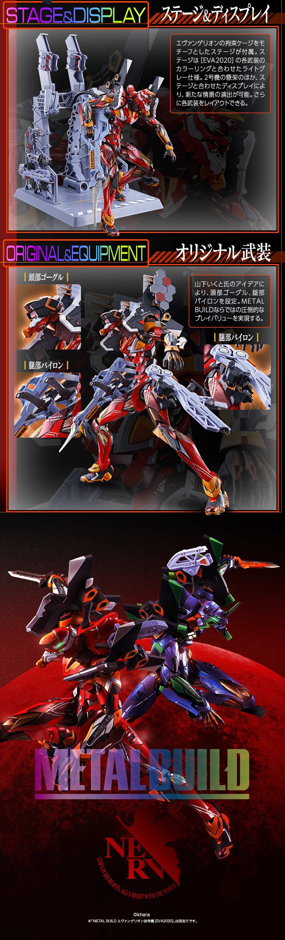 Metal Build Multipurpose Humanoid Decisive Weapon,Artificial Human Evangelion Production Model-02(EVA2020)