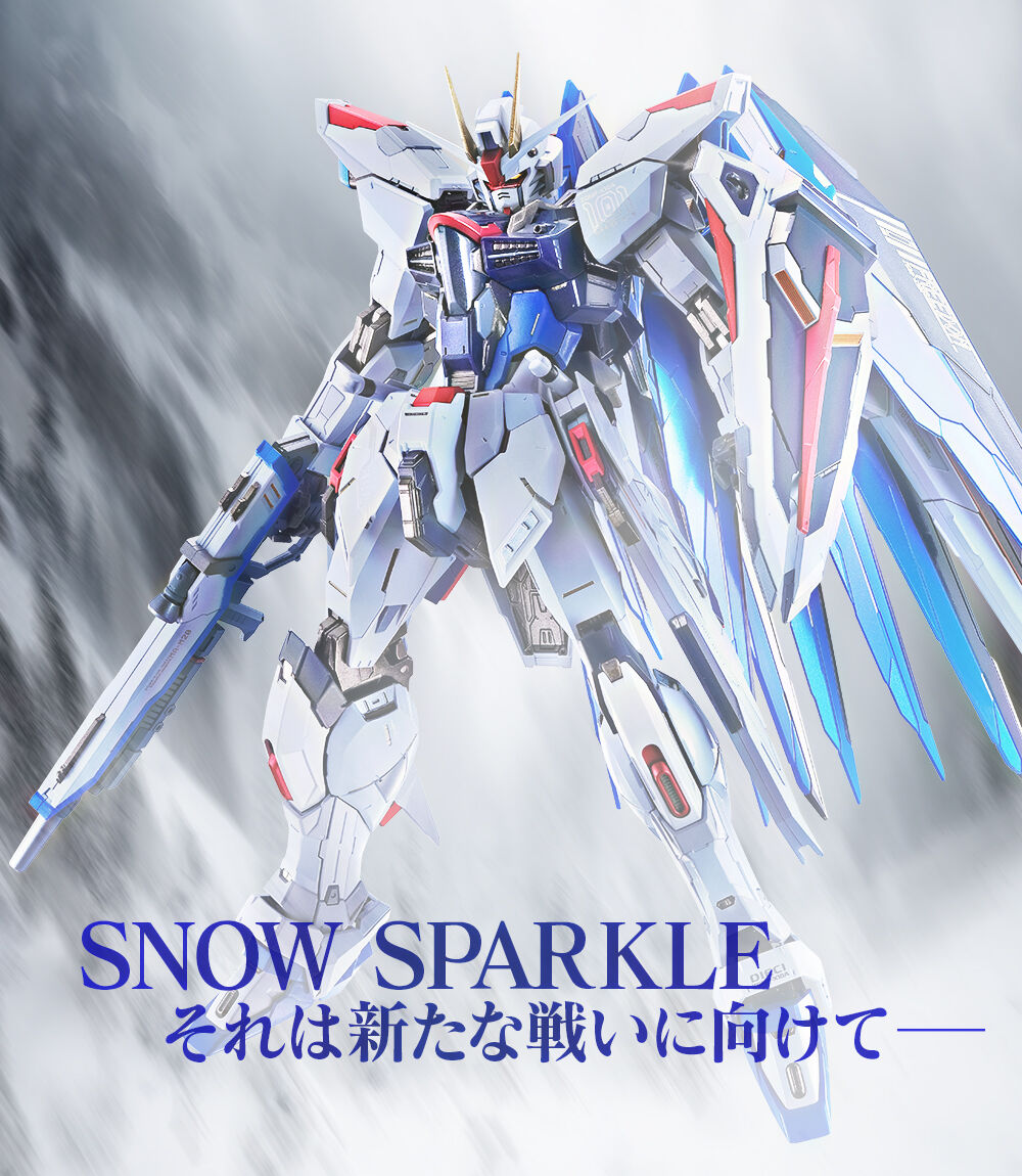 抽選販売】METAL BUILD フリーダムガンダム CONCEPT 2 SNOW SPARKLE 