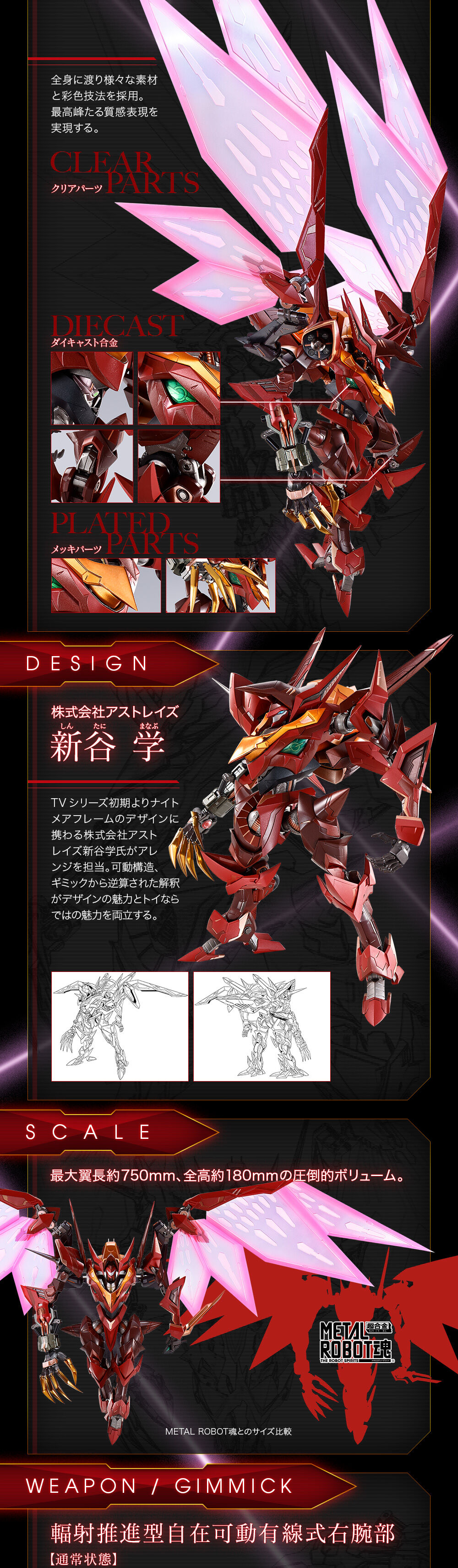 METAL BUILD DRAGON SCALE コードギアス 反逆のルルーシュR2 紅蓮聖天