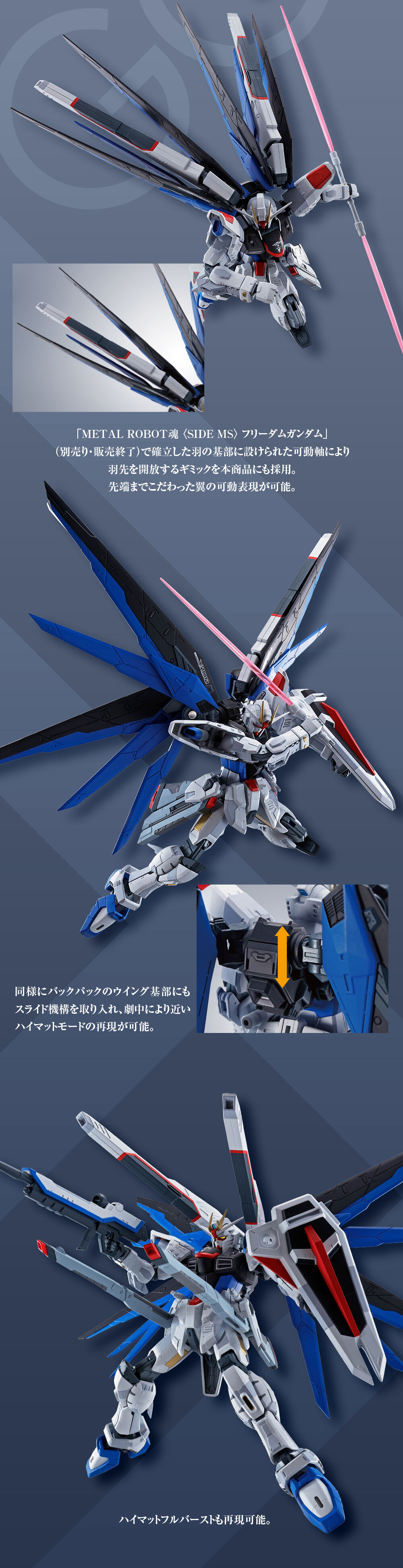 Robot Spirits(Side MS) R-SP ZGMF-X10A Freedom Gundam(Gundam China Project)