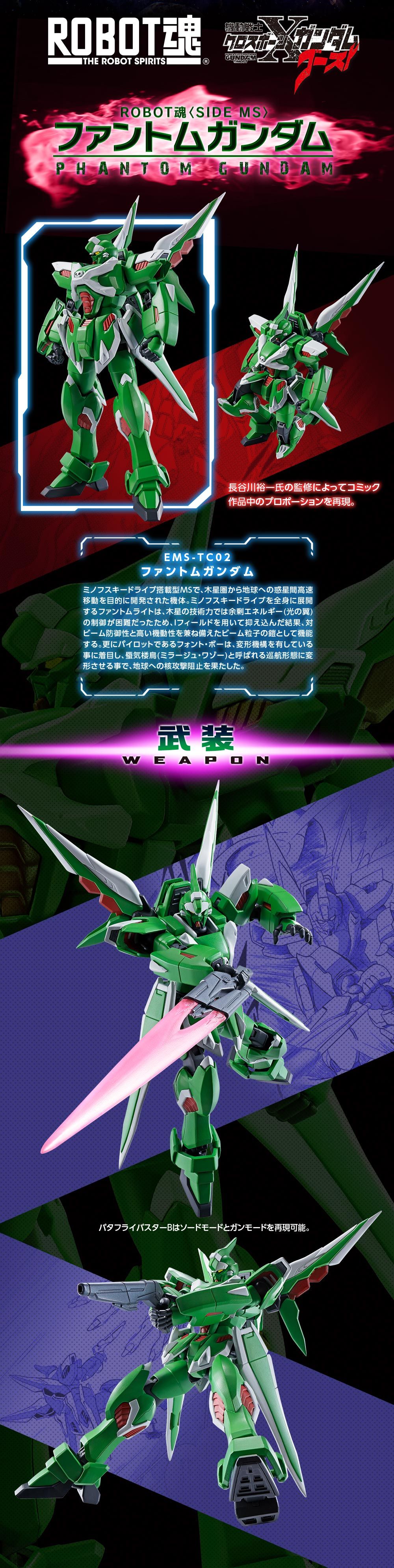 Robot Spirits(Side MS) R-SP EMS-TC02 Phantom Gundam