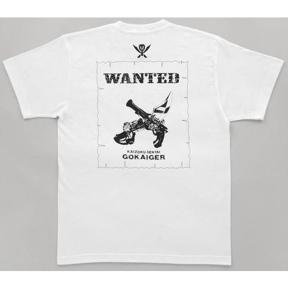 海賊戦隊ゴーカイジャー 手配書柄Tシャツ | 海賊戦隊