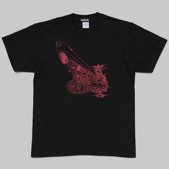 宇宙戦艦ヤマト2199 メカニック・シルエットデザインTシャツ