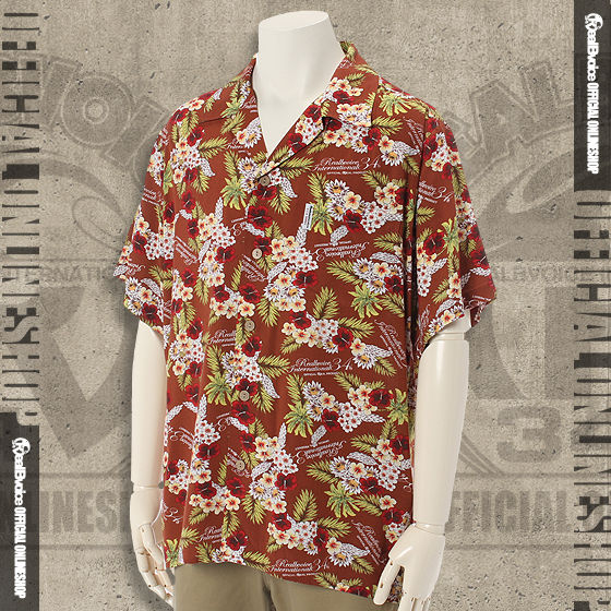 �y���c�X����z14SS H/S SHIRT HIBISCUS