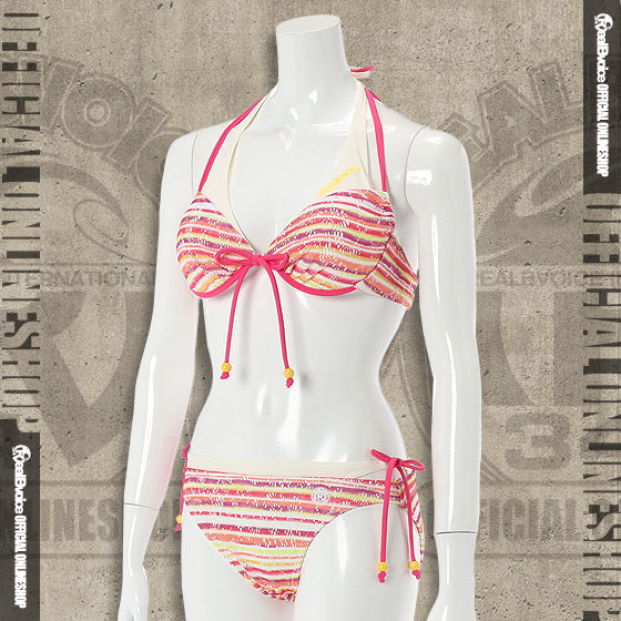 14SS LADYS SWIM WEAR RAINBOW GRADATION