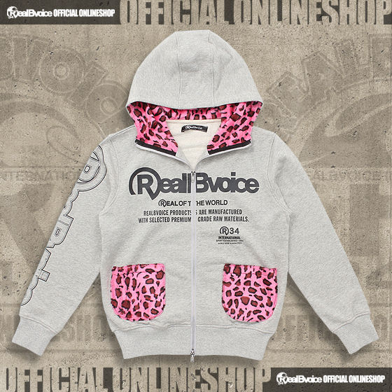 14AW LADYS AC ZIP PARKA ANIMAL