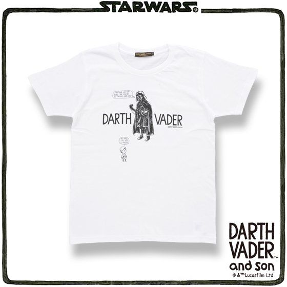 STAR WARS DARTH VADER and son Tシャツ（ダース・ヴェイダー）
