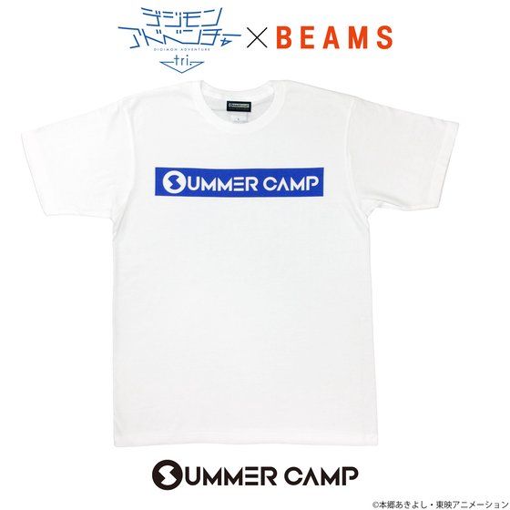 デジモンアドベンチャーtri. SUMMER CAMP Tシャツ / ホワイト / XS