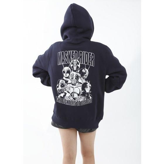 ゴジラ「メカゴジラの逆襲」ジップアップパーカー(ネイビー) 映画『ゴジラ-1.0』 - ゴジラ バックプリントジップパーカー⁄メンズ